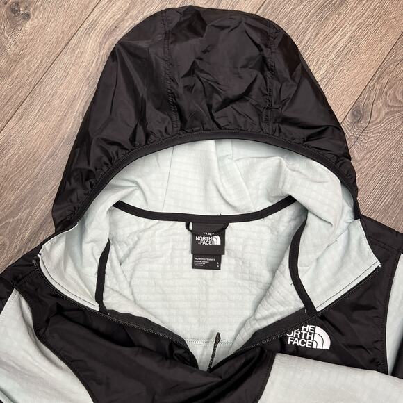 The North Face Jacket Size Large Womens Muted Pine Green Tekware Grid Hybrid - Picture 12 of 14